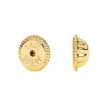 Yellow Gold Screwback - Solid 14K Gold, Screw Back, for Babies & Children