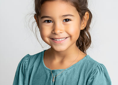 Timeless Light – Children’s Cross Necklace3