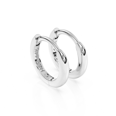 Classic, 9mm Huggie Hoop Earrings1