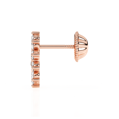 Immaculate Halo, Our Lady of Guadalupe Clear CZ Stud Earrings6