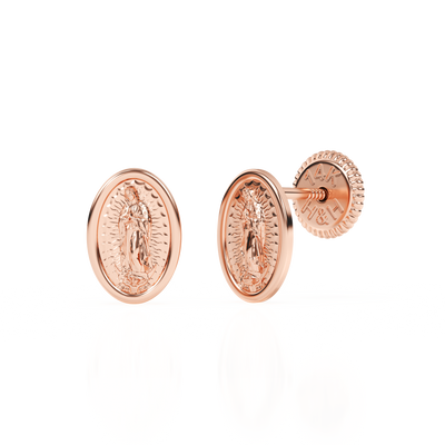 Our Lady of Guadalupe Stud Earrings5