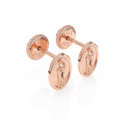 Our Lady of Guadalupe Stud Earrings1