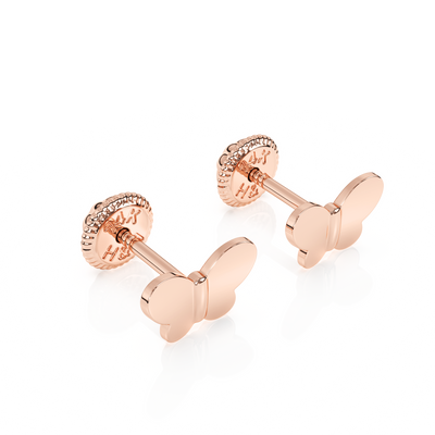 Petite Butterfly, Stud Earrings1
