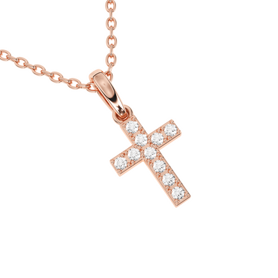 Timeless Light – Children’s Cross Necklace5