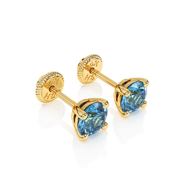 Birthstone Earrings for Kids