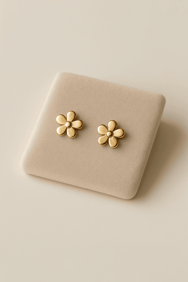 Flower Stud Earrings for Kids