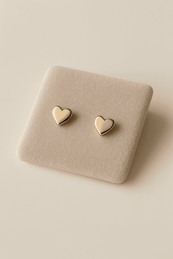 Heart Earrings for Kids