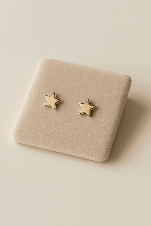 Star Stud Earrings for Kids