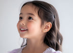 3mm Pearl Stud Earrings - Solid 14K Gold, Screw Back, for Babies & Children