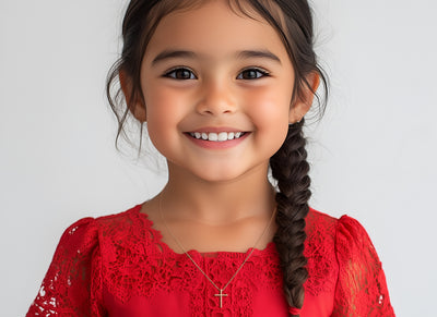 Modern Faith – Children’s Cross Necklace3