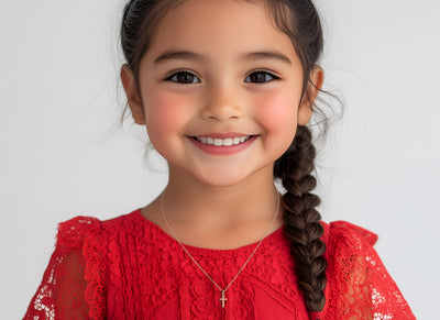 Forever Faithful – Children’s Cross Necklace6