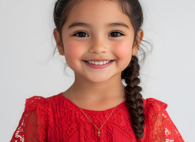 Forever Faithful – Children’s Cross Necklace3