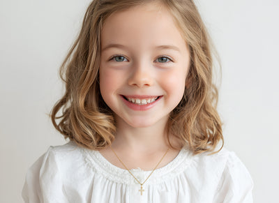 Timeless Light – Children’s Cross Necklace6