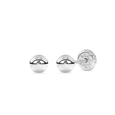 3mm Classic Round Stud Earrings5