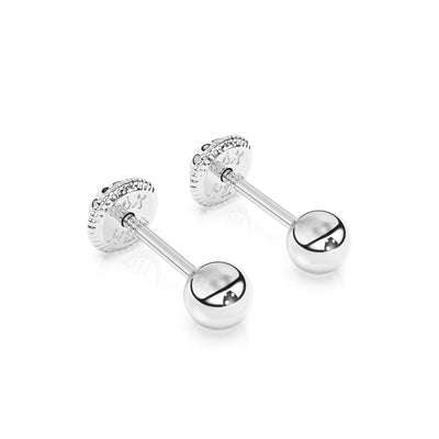 3mm Classic Round Stud Earrings1