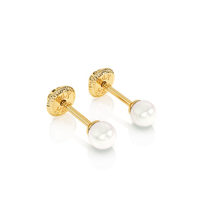3mm Pearl Stud Earrings1