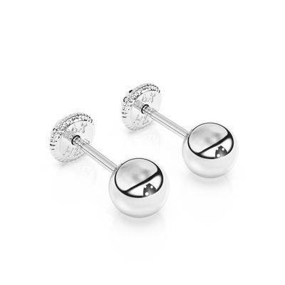 4mm Classic Round Stud Earrings1