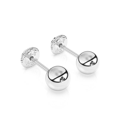 4mm Classic Round Stud Earrings1