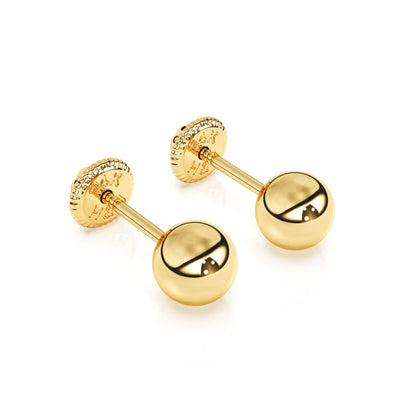 4mm Classic Round Stud Earrings1