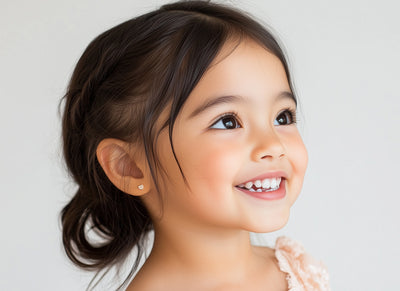 4mm Clear Heart CZ Stud Earrings3