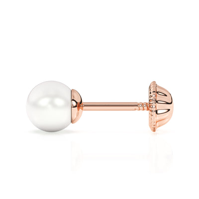 4mm Pearl Stud Earrings5