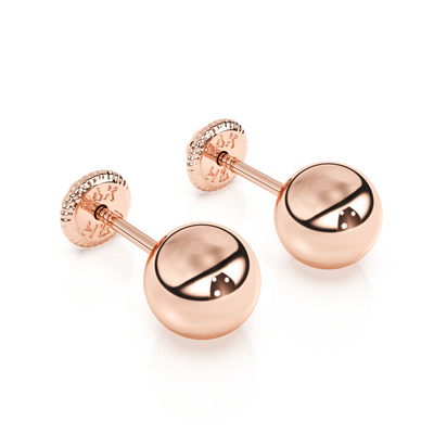 5mm Classic Round Stud Earrings1