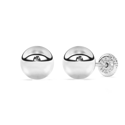 5mm Classic Round Stud Earrings4