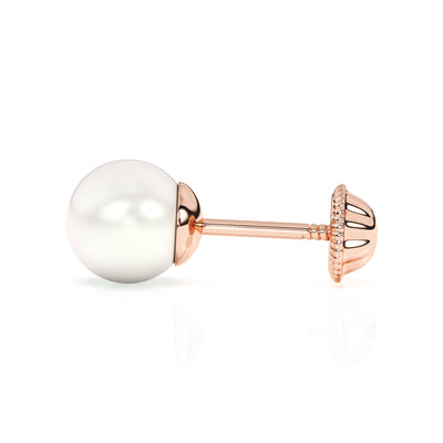 5mm Pearl Stud Earrings5