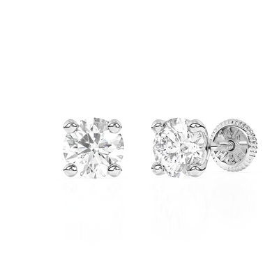 April Birthstone, 4mm Swarovski Crystal Stud Earrings3