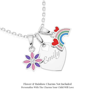 Baby Heart "Design Your Own"-Children's Necklace5
