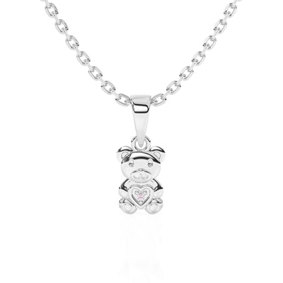 Cherished Teddy Bear Charm Necklace1