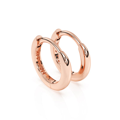 Classic, 9mm Huggie Hoop Earrings1