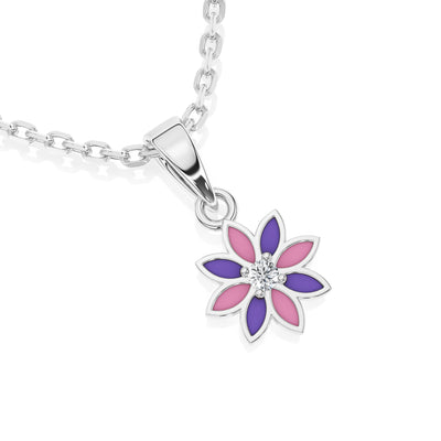 Darling Daisy Flower Charm Necklace5