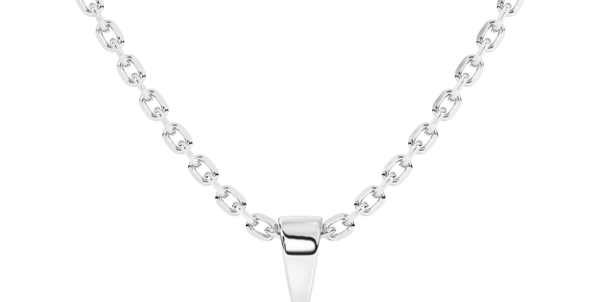 Sliver Necklaces Size
