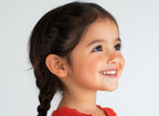 Eternal Blossom, Clear CZ Stud Earrings - Solid 14K Gold, Screw Back, for Babies & Children