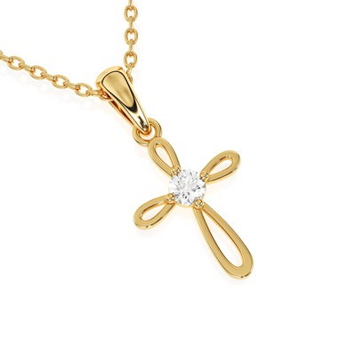Infinity Cross – Children’s Cross Necklace4