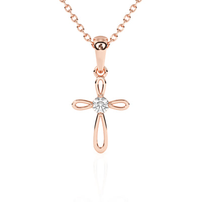 Infinity Cross – Children’s Cross Necklace1