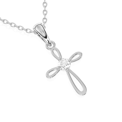 Infinity Cross – Children’s Cross Necklace5