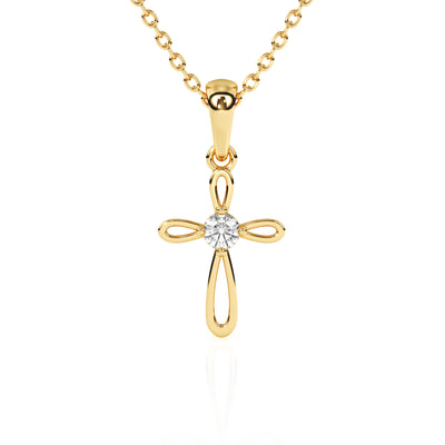 Infinity Cross – Children’s Cross Necklace1