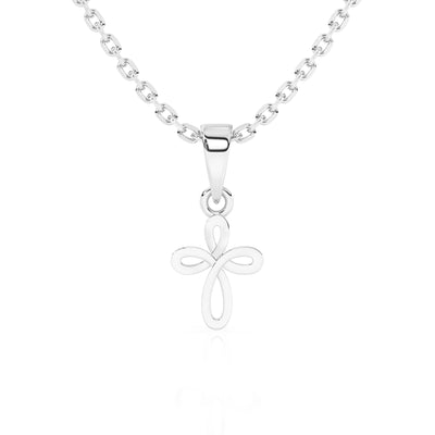Infinity Cross Charm Necklace3