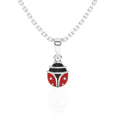 Lil' Ladybug Charm Necklace3