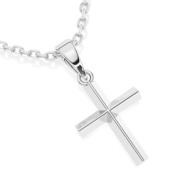 Modern Cross Charm Necklace5