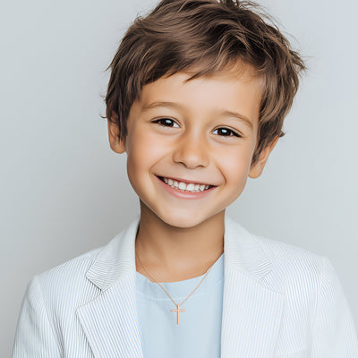 Modern Faith – Children’s Cross Necklace6