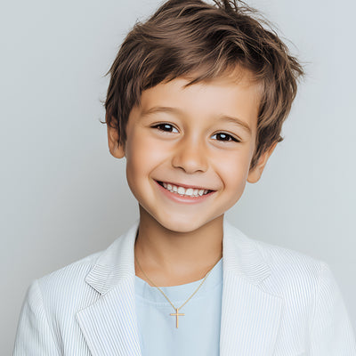 Modern Faith – Children’s Cross Necklace6