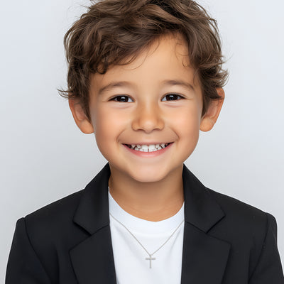 Modern Faith – Children’s Cross Necklace6