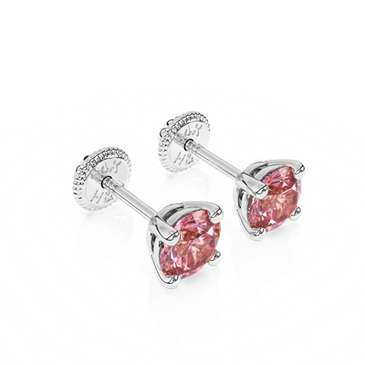 October Birthstone, 4mm Swarovski Crystal Stud Earrings1