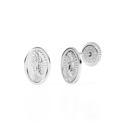 Our Lady of Guadalupe Stud Earrings5
