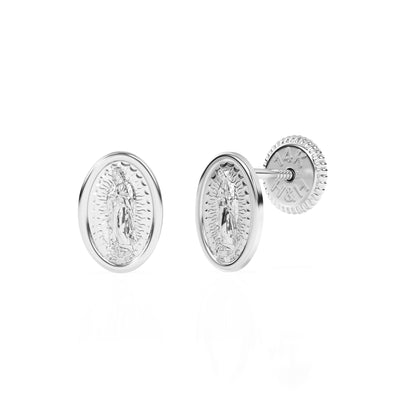 Our Lady of Guadalupe Stud Earrings1