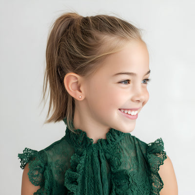 Petals and Pearls, AAA-Pearl Stud Earrings4