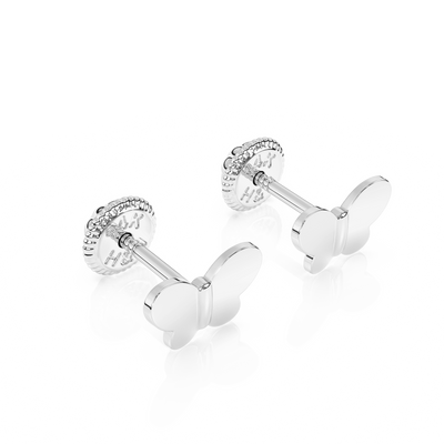 Petite Butterfly, Stud Earrings1